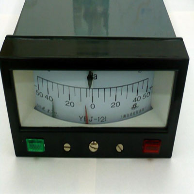 YEJ-121电接点矩形膜盒压力表