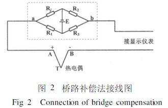 桥路补偿法接线图